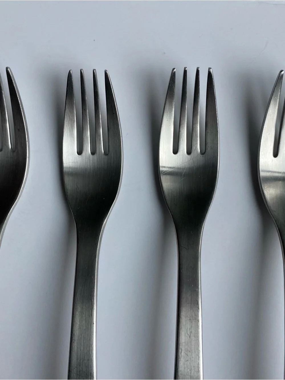 Lot Of 4 Gourmet Settings GS Carry On Flatware Forks 8” Long Stainless Steel
